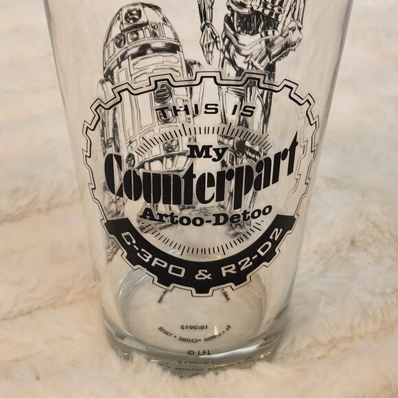 Star Wars 3-Pint Glass Set (Darth Vader, Stormtrooper & C3PO & R2-D2), Decor - Picture 8 of 11